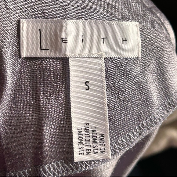 LEITH High Neck Racer Back Silky Dress Women  size Small - Picture 8 of 8